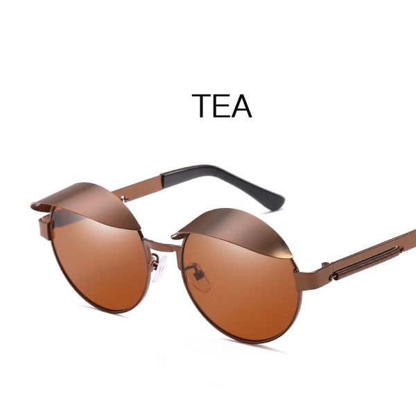 zilead personality spring hinge stainless steel metal round frame woman sun glasses for men lens uv400 protection sunglasses, White;black
zilead personality spring hinge stainless steel metal round frame woman sun glasses for men lens uv400 protection sunglasses, White;black