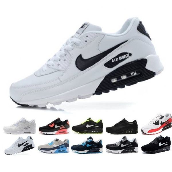 new men womens shoes classic 90 men and women running shoes black red white sports trainer air cushion surface breathable sports shoes 36-46
new men womens shoes classic 90 men and women running shoes black red white sports trainer air cushion surface breathable sports shoes 36-46