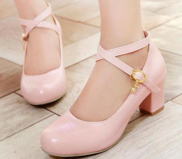 2019 women's shoes in spring and autumn with new style high heel coarse heel round head@2167, Black
2019 women's shoes in spring and autumn with new style high heel coarse heel round head@2167, Black