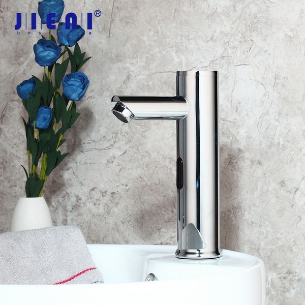 jieni chrome polished automatic sensor faucet bathroom basin sink faucet hot & cold water mixer tap touch sense
jieni chrome polished automatic sensor faucet bathroom basin sink faucet hot & cold water mixer tap touch sense
