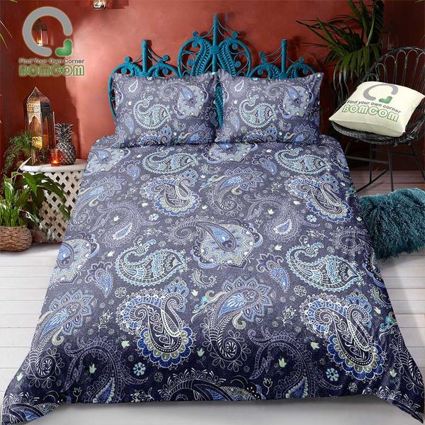 bomcom 3d digital printing bedding set hand drawn colorful peisley navy blue 3-pieces duvet cover sets 100% microfiber
bomcom 3d digital printing bedding set hand drawn colorful peisley navy blue 3-pieces duvet cover sets 100% microfiber