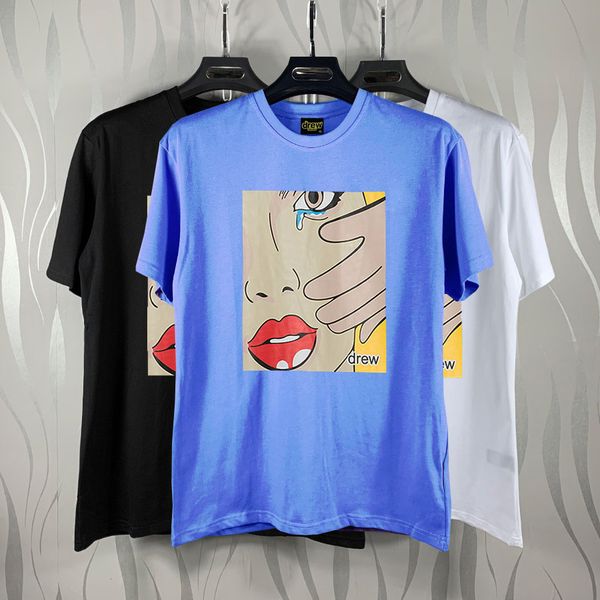 2020 designer tide brand drew house short-sleeved t-shirt europe and the united states high street fashion men and women t-shirt drew house, White;black
2020 designer tide brand drew house short-sleeved t-shirt europe and the united states high street fashion men and women t-shirt drew house, White;black
