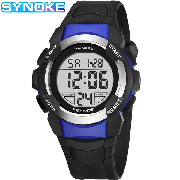 synoke men sports digital watches chronograph back light display alarm clock student wristwatches watch men reloj de los hombres, Slivery;brown
synoke men sports digital watches chronograph back light display alarm clock student wristwatches watch men reloj de los hombres, Slivery;brown