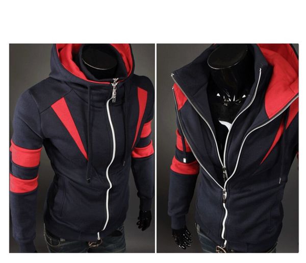 2019 new casual hoodies men european style leisure autumn double zipper slim long sleeves sweatshirt tracksuit, Black
2019 new casual hoodies men european style leisure autumn double zipper slim long sleeves sweatshirt tracksuit, Black