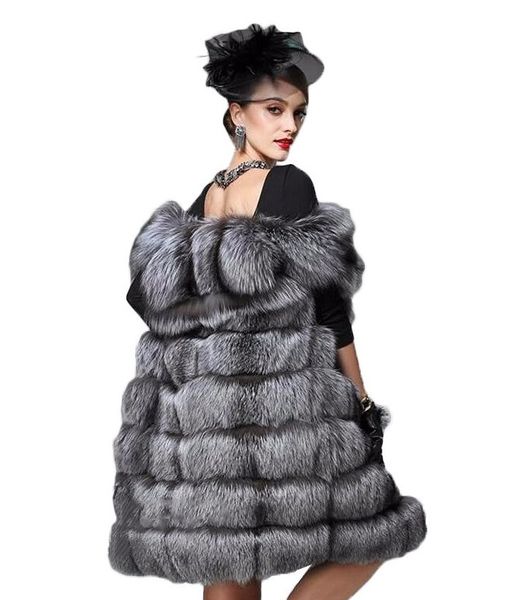 fashion imitation tur coat vest female autumn and winter long section new stitching fox fur vest jacket, Black
fashion imitation tur coat vest female autumn and winter long section new stitching fox fur vest jacket, Black