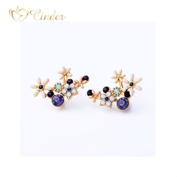 violet purple nude blue s925 sliver enamel glaze flowers earrings woman girl wedding party prom, Golden;silver
violet purple nude blue s925 sliver enamel glaze flowers earrings woman girl wedding party prom, Golden;silver
