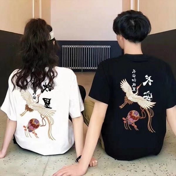 pure cotton t-shirt chang'an hometown short sleeve summer loose casual t-shirt outfit couple wear couple wear fashion brand clear sky w, White
pure cotton t-shirt chang'an hometown short sleeve summer loose casual t-shirt outfit couple wear couple wear fashion brand clear sky w, White