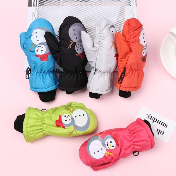 1 pair cute cartoon snowman children ski gloves windproof winter thick velvet mittens for kids waterproof non-slip baby gloves
1 pair cute cartoon snowman children ski gloves windproof winter thick velvet mittens for kids waterproof non-slip baby gloves
