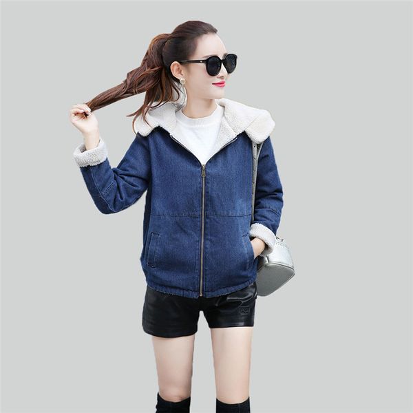 women's down & parkas autumn and winter korean version large size denim women 2021 fashion printing velvet hooded warm casual cotton ja, Black
women's down & parkas autumn and winter korean version large size denim women 2021 fashion printing velvet hooded warm casual cotton ja, Black