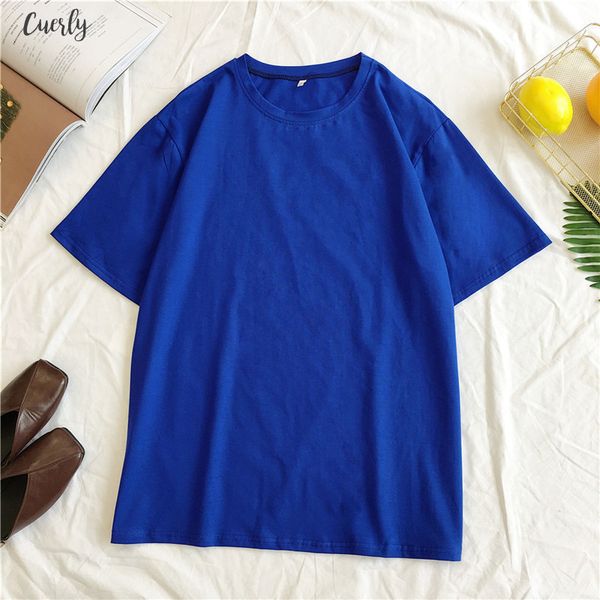 t shirts women solid candy color o neck breathable short sleeve womens t shirt korean style simple leisure all match daily chic, White
t shirts women solid candy color o neck breathable short sleeve womens t shirt korean style simple leisure all match daily chic, White