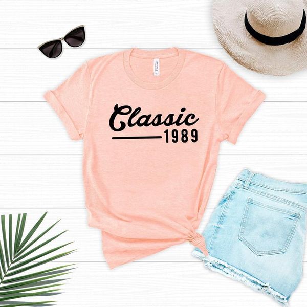 women tee new fashion female t shirt thirty birthday party classic t-shirt summer short sleeve, White
women tee new fashion female t shirt thirty birthday party classic t-shirt summer short sleeve, White