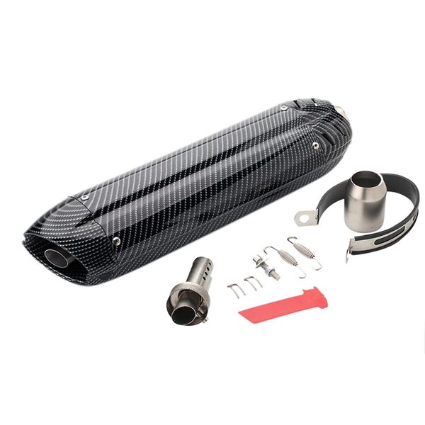 motorcycle exhaust pipe modified imitation carbon tiny devil long silence exhaust pipe 470mm
motorcycle exhaust pipe modified imitation carbon tiny devil long silence exhaust pipe 470mm