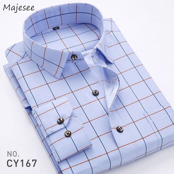 men shirts plaid long sleeve casual single breasted all-match thin printed slim turn-down collar male blouses plus size 5xl, White;black
men shirts plaid long sleeve casual single breasted all-match thin printed slim turn-down collar male blouses plus size 5xl, White;black