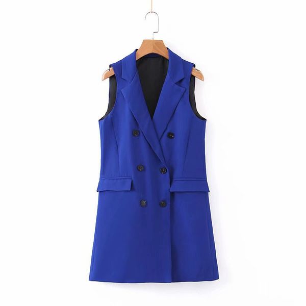 popular new xl55-2248 european and american fashion sleeveless long suit jacket, Black;brown
popular new xl55-2248 european and american fashion sleeveless long suit jacket, Black;brown