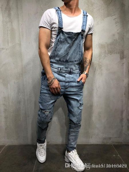 20 fashion europe and america jeans jumpsuits overalls street distressed hole denim bib overalls for man suspender pants size -3xl, Blue
20 fashion europe and america jeans jumpsuits overalls street distressed hole denim bib overalls for man suspender pants size -3xl, Blue