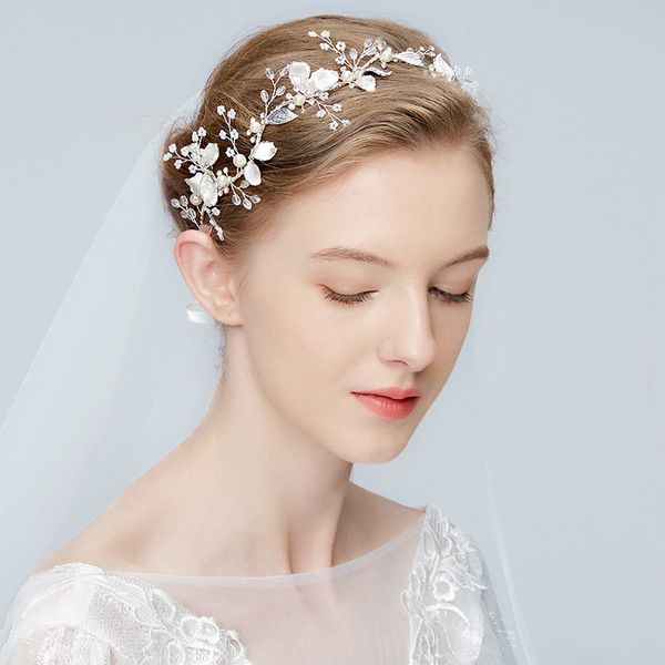 10 Styles Silver Floral Headpiece Bridal Headband Tiara Wedding Pearls Hair Crown Jewelry Women Fashion Hair Accessories
10 Styles Silver Floral Headpiece Bridal Headband Tiara Wedding Pearls Hair Crown Jewelry Women Fashion Hair Accessories