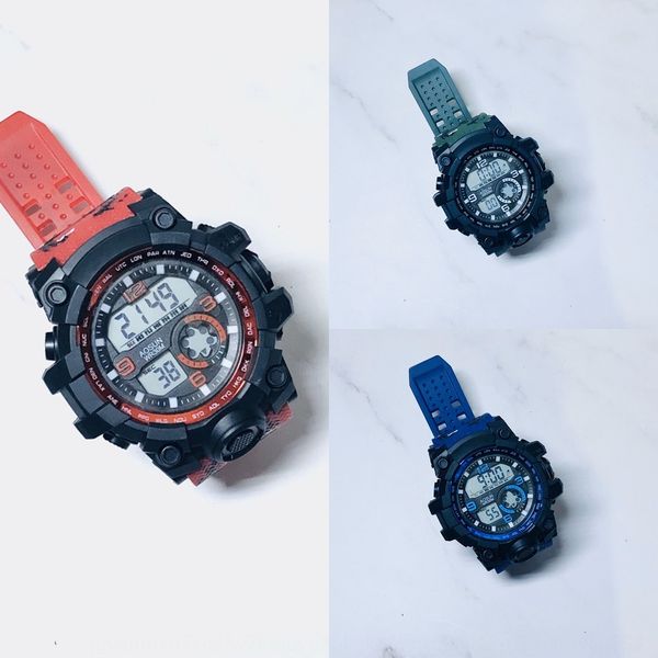 gur9i electronic sports multifunctional waterproof student camouflage luminous led outdoor luminous electronic watch climbing watch for teen, Blue
gur9i electronic sports multifunctional waterproof student camouflage luminous led outdoor luminous electronic watch climbing watch for teen, Blue
