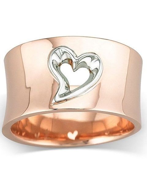 rose gold love heart band ring for women valentine's day gift fashion jewelry wedding engagement ring 2019 new, Slivery;golden
rose gold love heart band ring for women valentine's day gift fashion jewelry wedding engagement ring 2019 new, Slivery;golden