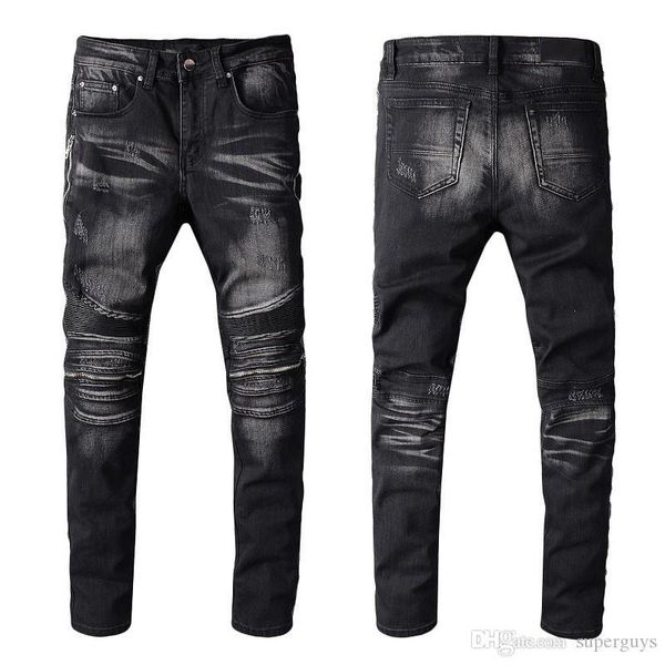 men's moto zippers jeans patchwork leather ripped skinny denim washed black biker pants stretch slim trousers size 28-40 #607, Blue
men's moto zippers jeans patchwork leather ripped skinny denim washed black biker pants stretch slim trousers size 28-40 #607, Blue