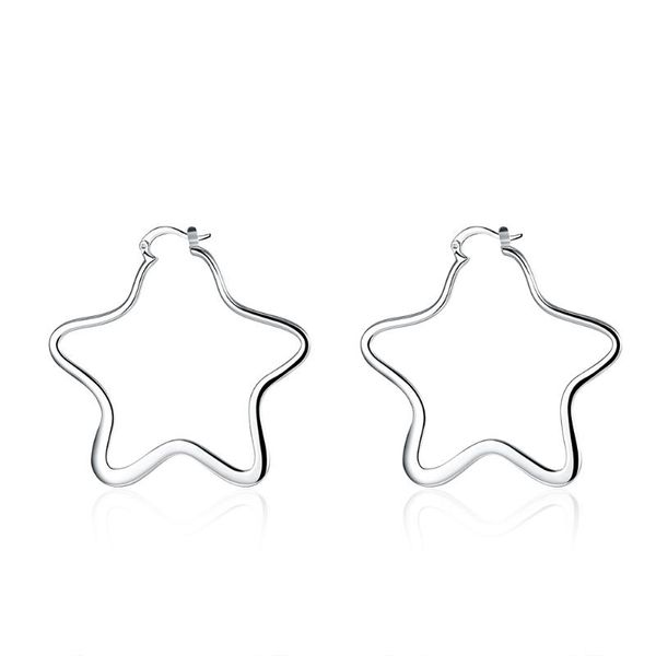 pentagram star earrings fashion silver stars earrings simple women's ing, Golden
pentagram star earrings fashion silver stars earrings simple women's ing, Golden