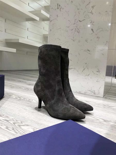 2019 designer les chaussures star luxury fashion casual women's boots women's shoes pointed stiletto heel boots 35 yards to 39 yar, Black
2019 designer les chaussures star luxury fashion casual women's boots women's shoes pointed stiletto heel boots 35 yards to 39 yar, Black