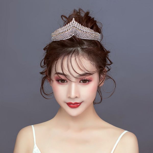 forseven handmade bridal tiaras jewelry rhinestone bridal princess crown headband tiara women wedding hair accessories jl, Golden;white
forseven handmade bridal tiaras jewelry rhinestone bridal princess crown headband tiara women wedding hair accessories jl, Golden;white