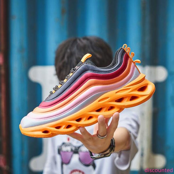 new men running shoes black orange split fashion men trainer breathable multi outdoor sport sneaker size 40-44
new men running shoes black orange split fashion men trainer breathable multi outdoor sport sneaker size 40-44