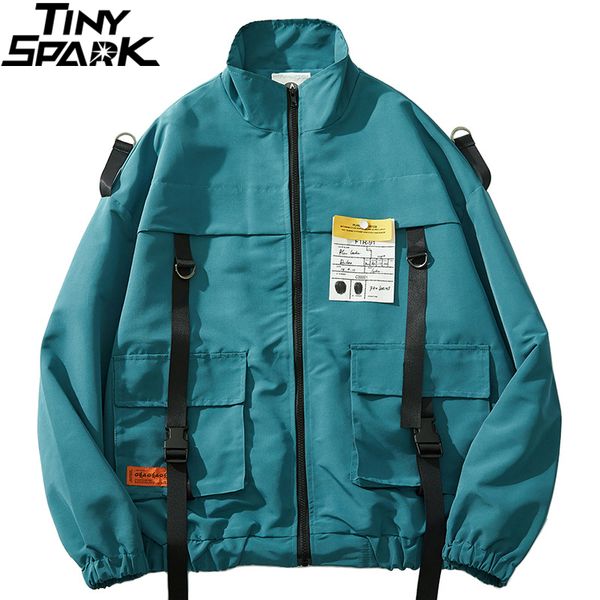 men hip hop windbreaker jacket harajuku streetwear retro jacket coats multi pockets fashion zipper track jackets autumn 2019, Black;brown
men hip hop windbreaker jacket harajuku streetwear retro jacket coats multi pockets fashion zipper track jackets autumn 2019, Black;brown