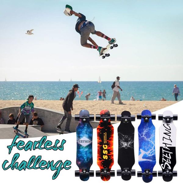 standard double kick longboard skateboard 31 inch for kids beginner teens carton steel bearing long board skateboard skate
standard double kick longboard skateboard 31 inch for kids beginner teens carton steel bearing long board skateboard skate