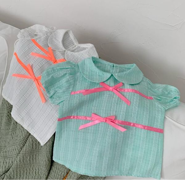 2020 new style baby girls patchwork shirt summer kids girls blouse 1-6 years, White;black
2020 new style baby girls patchwork shirt summer kids girls blouse 1-6 years, White;black