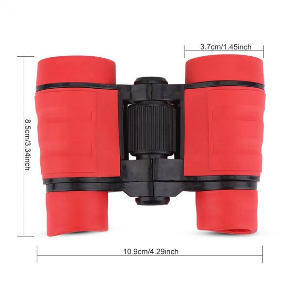 

mini children binoculars soft rubber zoom telescope 4x30 hd glass lenses scope outdoor sports activeties boys game binoculars