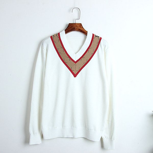 women sweaters 2020 spring autumn new knitted sweater women's casual loose ceiling letter v-neck long-sleeved knitted sweater women clo, White;black
women sweaters 2020 spring autumn new knitted sweater women's casual loose ceiling letter v-neck long-sleeved knitted sweater women clo, White;black