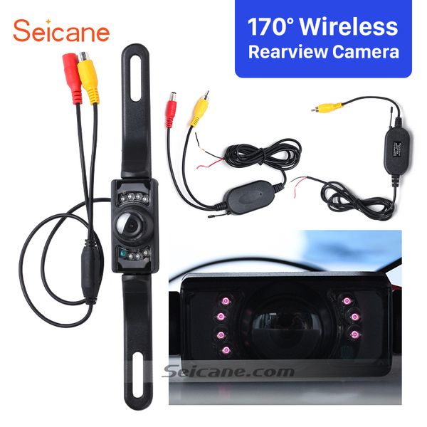 seicane 2.4g wireless waterproof car reverse camera backup parking camera waterproof night vision car rearview
seicane 2.4g wireless waterproof car reverse camera backup parking camera waterproof night vision car rearview