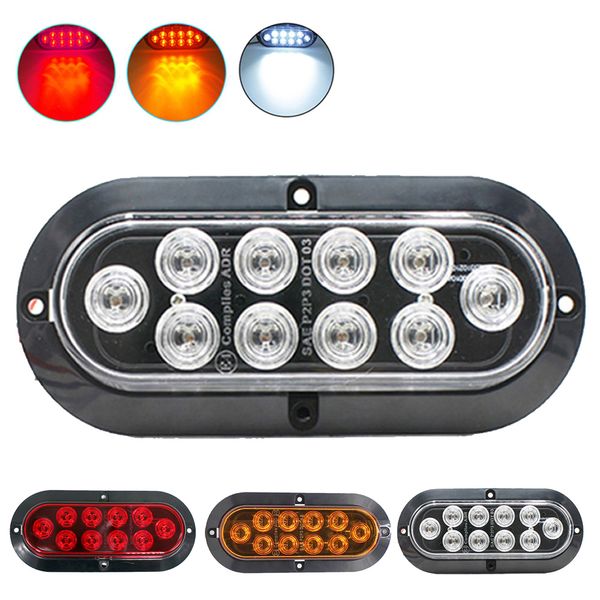 2pcs car trailer warning led lights 12v rv truck 10-led surface mount 6" oval ssteering tail light 12v
2pcs car trailer warning led lights 12v rv truck 10-led surface mount 6" oval ssteering tail light 12v