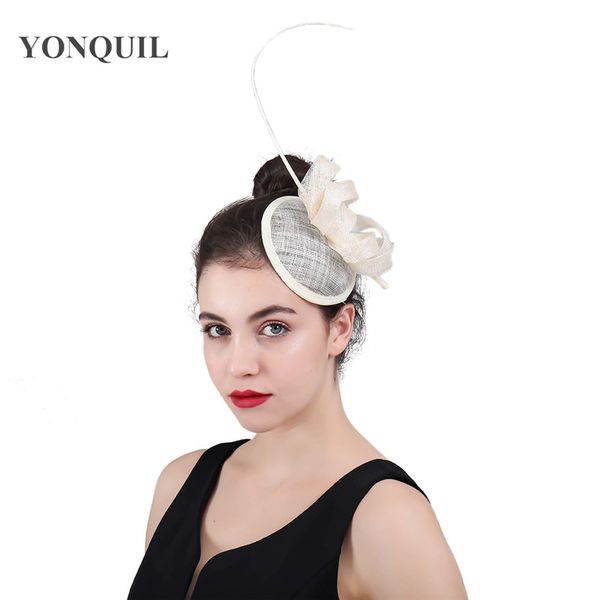 new style ladies fascinators with pearl racing season hats sinamay wedding hat for cocktail party event occasion
new style ladies fascinators with pearl racing season hats sinamay wedding hat for cocktail party event occasion