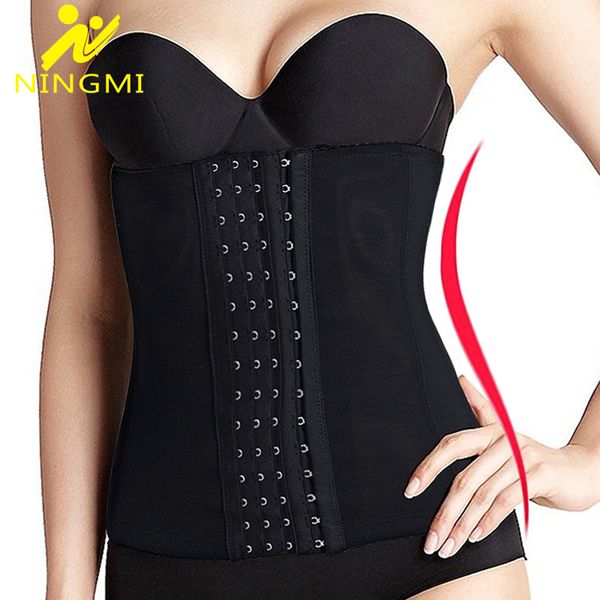 ningmi slimming underwear waist trainers women body shaper corset body modeling belt strap shapewear cincher girdle with 6 hooks, Black;white
ningmi slimming underwear waist trainers women body shaper corset body modeling belt strap shapewear cincher girdle with 6 hooks, Black;white