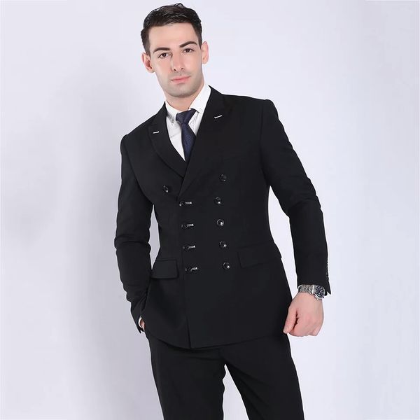 formal business men suits groom wedding tuxedo man prom suit double breasted groomsmen blazers man jacket 2 pieces (coat+pants)costume homme, Black;gray
formal business men suits groom wedding tuxedo man prom suit double breasted groomsmen blazers man jacket 2 pieces (coat+pants)costume homme, Black;gray