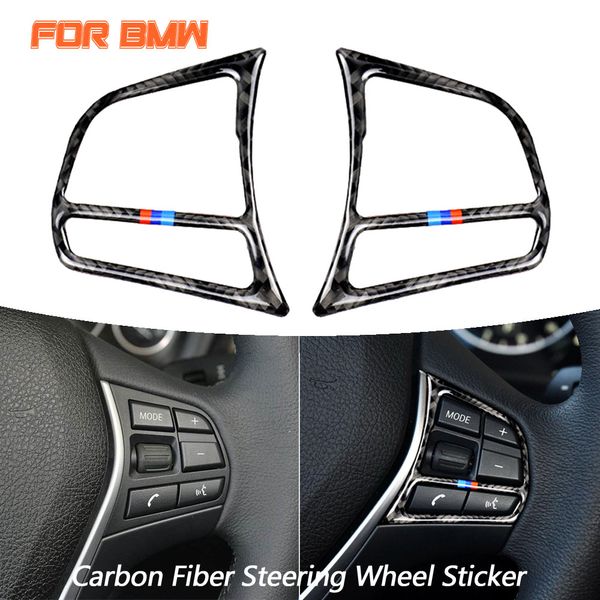car steering wheel control button frame stickers trim real carbon fiber for 1/2/3/4 series 3gt auto accessories
car steering wheel control button frame stickers trim real carbon fiber for 1/2/3/4 series 3gt auto accessories
