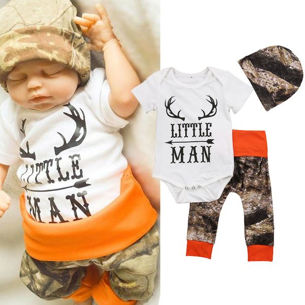 summer newborn baby boy little man clothes short-sleeved antlers bodysuits camo pants hat 3pcs infant boys outfit set 0-24m, Pink;blue
summer newborn baby boy little man clothes short-sleeved antlers bodysuits camo pants hat 3pcs infant boys outfit set 0-24m, Pink;blue