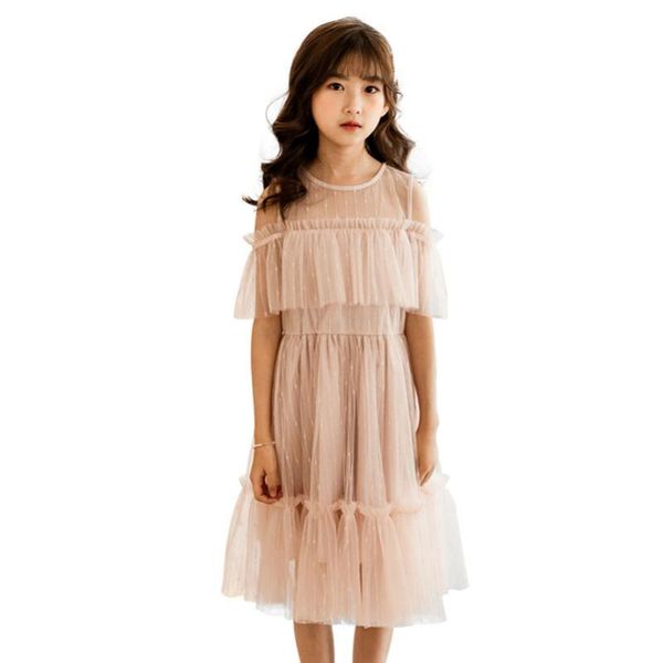yourseason teenage girls summer mesh princess dress 2020 korean style party clothing kids girl off shoulder sleeve dresses, Red;yellow
yourseason teenage girls summer mesh princess dress 2020 korean style party clothing kids girl off shoulder sleeve dresses, Red;yellow