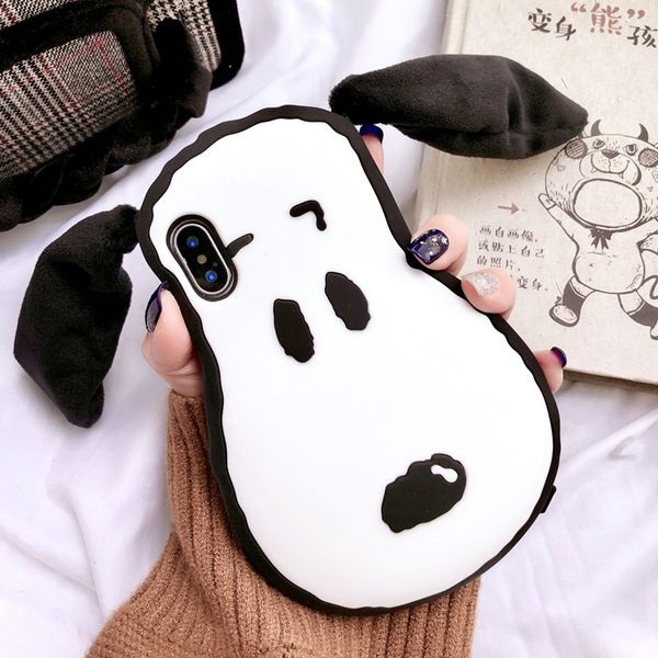 little white dog phone case plush cloth ears for iphone xr 6 7 8 x plus xs max silicone soft cell phone cases
little white dog phone case plush cloth ears for iphone xr 6 7 8 x plus xs max silicone soft cell phone cases