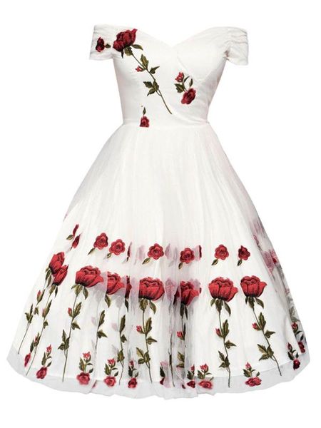 valentine's day dress summer dresses vintage floral elegant rose red women clothes 2020 casual party clothing, Black;gray
valentine's day dress summer dresses vintage floral elegant rose red women clothes 2020 casual party clothing, Black;gray