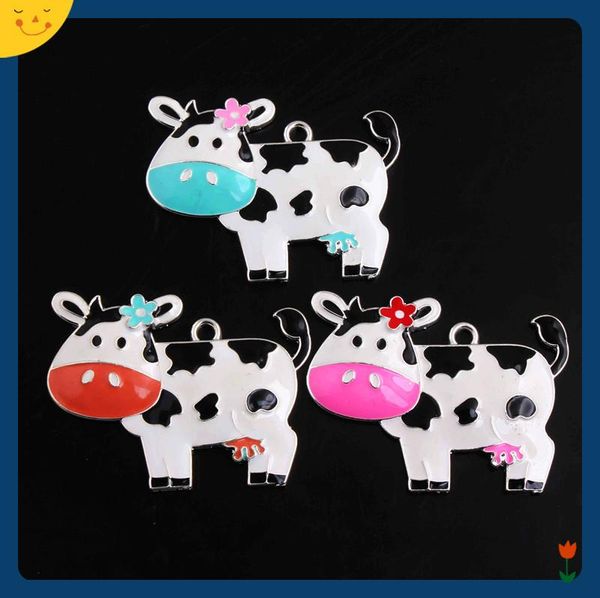 doluo diyjewelry 38*48mm 10pcs zice alloy cow pendants for chunky beads necklace enamel charm for kids gift carton pendant, Silver
doluo diyjewelry 38*48mm 10pcs zice alloy cow pendants for chunky beads necklace enamel charm for kids gift carton pendant, Silver