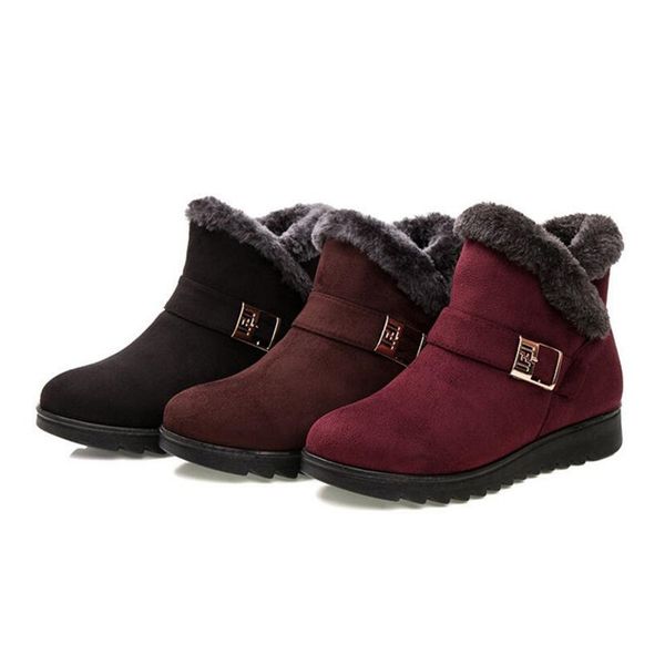 women's snow boots warm short fur plush winter ankle boots xl platform ladies suede cotton shoes women comfortable drop shipping t20010, Black
women's snow boots warm short fur plush winter ankle boots xl platform ladies suede cotton shoes women comfortable drop shipping t20010, Black