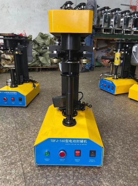In stock ! Seaming Machine Tin Can Sealing Machine Can Sealer easy to operate 1 Set Free DHL shipping