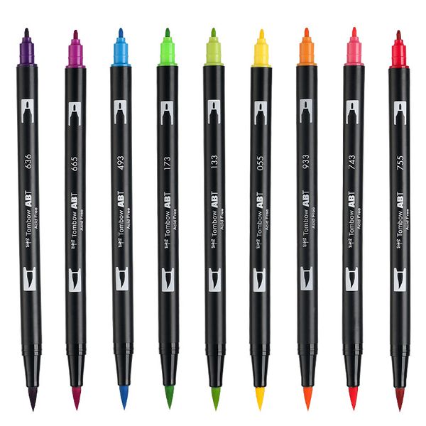 gift sets 1pcs colored art markers dual brush marker pen drawing manga design pens painting school stationery 96 color
gift sets 1pcs colored art markers dual brush marker pen drawing manga design pens painting school stationery 96 color