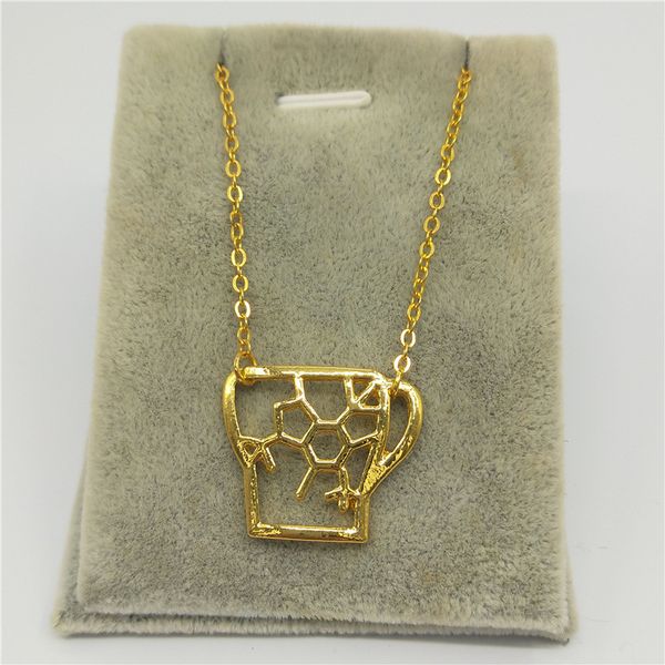 molecule necklace silver plating coffee cup pendant chemistry science gift with 45 cm chain for women
molecule necklace silver plating coffee cup pendant chemistry science gift with 45 cm chain for women