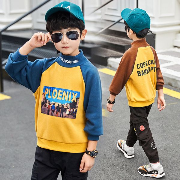 boys fall and winter clothing plus velvet sweater children's thickening shirt high collar shirt warm new jacket coat, White;black
boys fall and winter clothing plus velvet sweater children's thickening shirt high collar shirt warm new jacket coat, White;black