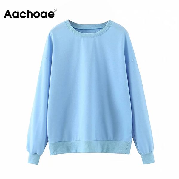 aachoae fashion hoodies women sweatshirts 2020 casual loose o neck back print long sleeve blue sweatshirt sudaderas, Black
aachoae fashion hoodies women sweatshirts 2020 casual loose o neck back print long sleeve blue sweatshirt sudaderas, Black