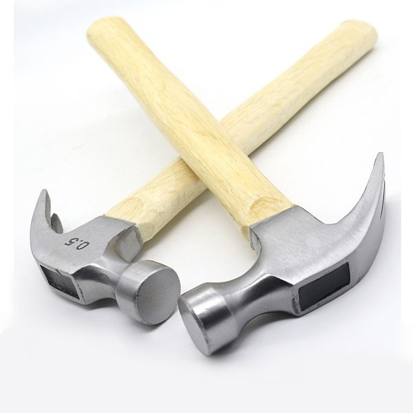 diy practical wooden handle claw hammer car safety hammer high - carbon steel forging electrical woodworking tools
diy practical wooden handle claw hammer car safety hammer high - carbon steel forging electrical woodworking tools